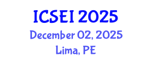 International Conference on Social Entrepreneurship and Innovation (ICSEI) December 02, 2025 - Lima, Peru