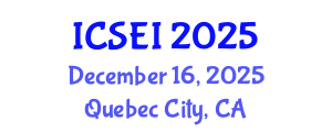 International Conference on Social Entrepreneurship and Innovation (ICSEI) December 16, 2025 - Quebec City, Canada