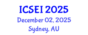 International Conference on Social Entrepreneurship and Innovation (ICSEI) December 02, 2025 - Sydney, Australia