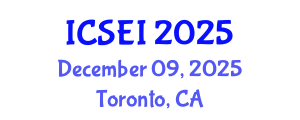 International Conference on Social Entrepreneurship and Innovation (ICSEI) December 09, 2025 - Toronto, Canada