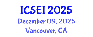 International Conference on Social Entrepreneurship and Innovation (ICSEI) December 09, 2025 - Vancouver, Canada