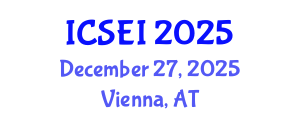 International Conference on Social Entrepreneurship and Innovation (ICSEI) December 27, 2025 - Vienna, Austria
