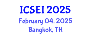 International Conference on Social Entrepreneurship and Innovation (ICSEI) February 04, 2025 - Bangkok, Thailand
