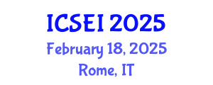 International Conference on Social Entrepreneurship and Innovation (ICSEI) February 18, 2025 - Rome, Italy