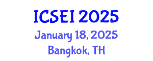 International Conference on Social Entrepreneurship and Innovation (ICSEI) January 18, 2025 - Bangkok, Thailand