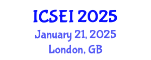 International Conference on Social Entrepreneurship and Innovation (ICSEI) January 21, 2025 - London, United Kingdom