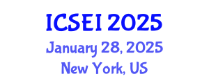 International Conference on Social Entrepreneurship and Innovation (ICSEI) January 28, 2025 - New York, United States
