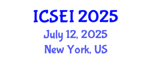 International Conference on Social Entrepreneurship and Innovation (ICSEI) July 12, 2025 - New York, United States