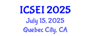 International Conference on Social Entrepreneurship and Innovation (ICSEI) July 15, 2025 - Quebec City, Canada