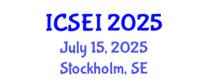 International Conference on Social Entrepreneurship and Innovation (ICSEI) July 15, 2025 - Stockholm, Sweden