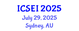 International Conference on Social Entrepreneurship and Innovation (ICSEI) July 29, 2025 - Sydney, Australia