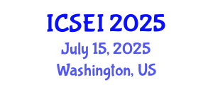 International Conference on Social Entrepreneurship and Innovation (ICSEI) July 15, 2025 - Washington, United States