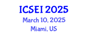 International Conference on Social Entrepreneurship and Innovation (ICSEI) March 10, 2025 - Miami, United States