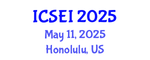 International Conference on Social Entrepreneurship and Innovation (ICSEI) May 11, 2025 - Honolulu, United States