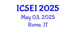 International Conference on Social Entrepreneurship and Innovation (ICSEI) May 03, 2025 - Rome, Italy