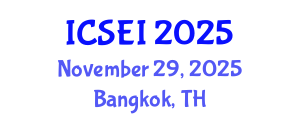 International Conference on Social Entrepreneurship and Innovation (ICSEI) November 29, 2025 - Bangkok, Thailand