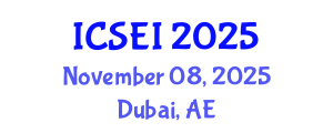 International Conference on Social Entrepreneurship and Innovation (ICSEI) November 08, 2025 - Dubai, United Arab Emirates