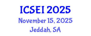 International Conference on Social Entrepreneurship and Innovation (ICSEI) November 15, 2025 - Jeddah, Saudi Arabia