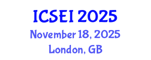 International Conference on Social Entrepreneurship and Innovation (ICSEI) November 18, 2025 - London, United Kingdom