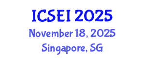 International Conference on Social Entrepreneurship and Innovation (ICSEI) November 18, 2025 - Singapore, Singapore