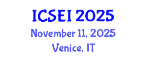 International Conference on Social Entrepreneurship and Innovation (ICSEI) November 11, 2025 - Venice, Italy
