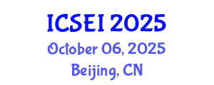 International Conference on Social Entrepreneurship and Innovation (ICSEI) October 06, 2025 - Beijing, China