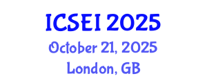 International Conference on Social Entrepreneurship and Innovation (ICSEI) October 21, 2025 - London, United Kingdom