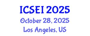 International Conference on Social Entrepreneurship and Innovation (ICSEI) October 28, 2025 - Los Angeles, United States