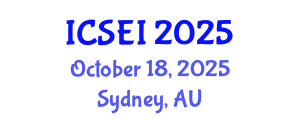 International Conference on Social Entrepreneurship and Innovation (ICSEI) October 18, 2025 - Sydney, Australia