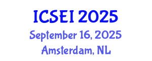 International Conference on Social Entrepreneurship and Innovation (ICSEI) September 16, 2025 - Amsterdam, Netherlands