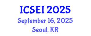 International Conference on Social Entrepreneurship and Innovation (ICSEI) September 16, 2025 - Seoul, Republic of Korea