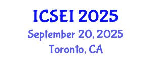 International Conference on Social Entrepreneurship and Innovation (ICSEI) September 20, 2025 - Toronto, Canada