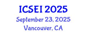 International Conference on Social Entrepreneurship and Innovation (ICSEI) September 23, 2025 - Vancouver, Canada
