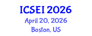 International Conference on Social Entrepreneurship and Innovation (ICSEI) April 20, 2026 - Boston, United States International Conference on Social Entrepreneurship and Innovation (ICSEI) April 20, 2026 - Boston, United States