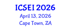 International Conference on Social Entrepreneurship and Innovation (ICSEI) April 13, 2026 - Cape Town, South Africa International Conference on Social Entrepreneurship and Innovation (ICSEI) April 13, 2026 - Cape Town, South Africa