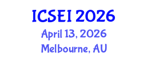 International Conference on Social Entrepreneurship and Innovation (ICSEI) April 13, 2026 - Melbourne, Australia International Conference on Social Entrepreneurship and Innovation (ICSEI) April 13, 2026 - Melbourne, Australia