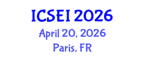 International Conference on Social Entrepreneurship and Innovation (ICSEI) April 20, 2026 - Paris, France International Conference on Social Entrepreneurship and Innovation (ICSEI) April 20, 2026 - Paris, France