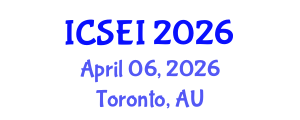 International Conference on Social Entrepreneurship and Innovation (ICSEI) April 06, 2026 - Toronto, Australia International Conference on Social Entrepreneurship and Innovation (ICSEI) April 06, 2026 - Toronto, Australia