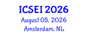 International Conference on Social Entrepreneurship and Innovation (ICSEI) August 05, 2026 - Amsterdam, Netherlands International Conference on Social Entrepreneurship and Innovation (ICSEI) August 05, 2026 - Amsterdam, Netherlands