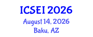 International Conference on Social Entrepreneurship and Innovation (ICSEI) August 14, 2026 - Baku, Azerbaijan International Conference on Social Entrepreneurship and Innovation (ICSEI) August 14, 2026 - Baku, Azerbaijan