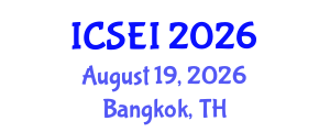 International Conference on Social Entrepreneurship and Innovation (ICSEI) August 19, 2026 - Bangkok, Thailand International Conference on Social Entrepreneurship and Innovation (ICSEI) August 19, 2026 - Bangkok, Thailand