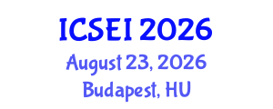 International Conference on Social Entrepreneurship and Innovation (ICSEI) August 23, 2026 - Budapest, Hungary International Conference on Social Entrepreneurship and Innovation (ICSEI) August 23, 2026 - Budapest, Hungary