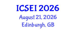 International Conference on Social Entrepreneurship and Innovation (ICSEI) August 21, 2026 - Edinburgh, United Kingdom International Conference on Social Entrepreneurship and Innovation (ICSEI) August 21, 2026 - Edinburgh, United Kingdom