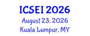 International Conference on Social Entrepreneurship and Innovation (ICSEI) August 23, 2026 - Kuala Lumpur, Malaysia International Conference on Social Entrepreneurship and Innovation (ICSEI) August 23, 2026 - Kuala Lumpur, Malaysia