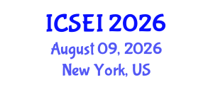 International Conference on Social Entrepreneurship and Innovation (ICSEI) August 09, 2026 - New York, United States International Conference on Social Entrepreneurship and Innovation (ICSEI) August 09, 2026 - New York, United States