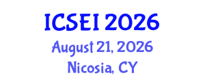 International Conference on Social Entrepreneurship and Innovation (ICSEI) August 21, 2026 - Nicosia, Cyprus International Conference on Social Entrepreneurship and Innovation (ICSEI) August 21, 2026 - Nicosia, Cyprus