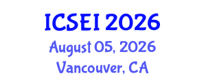 International Conference on Social Entrepreneurship and Innovation (ICSEI) August 05, 2026 - Vancouver, Canada