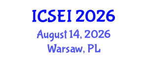 International Conference on Social Entrepreneurship and Innovation (ICSEI) August 14, 2026 - Warsaw, Poland International Conference on Social Entrepreneurship and Innovation (ICSEI) August 14, 2026 - Warsaw, Poland