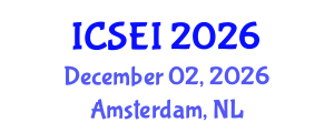 International Conference on Social Entrepreneurship and Innovation (ICSEI) December 02, 2026 - Amsterdam, Netherlands International Conference on Social Entrepreneurship and Innovation (ICSEI) December 02, 2026 - Amsterdam, Netherlands