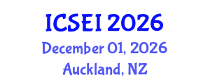 International Conference on Social Entrepreneurship and Innovation (ICSEI) December 01, 2026 - Auckland, New Zealand International Conference on Social Entrepreneurship and Innovation (ICSEI) December 01, 2026 - Auckland, New Zealand